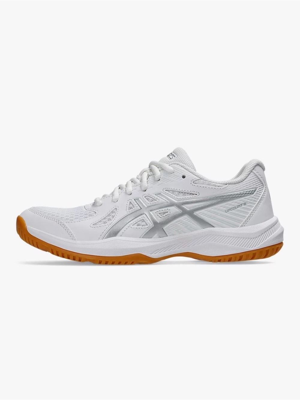 ASICS White Athletic Women's Training Shoe - Picture 3 of 6